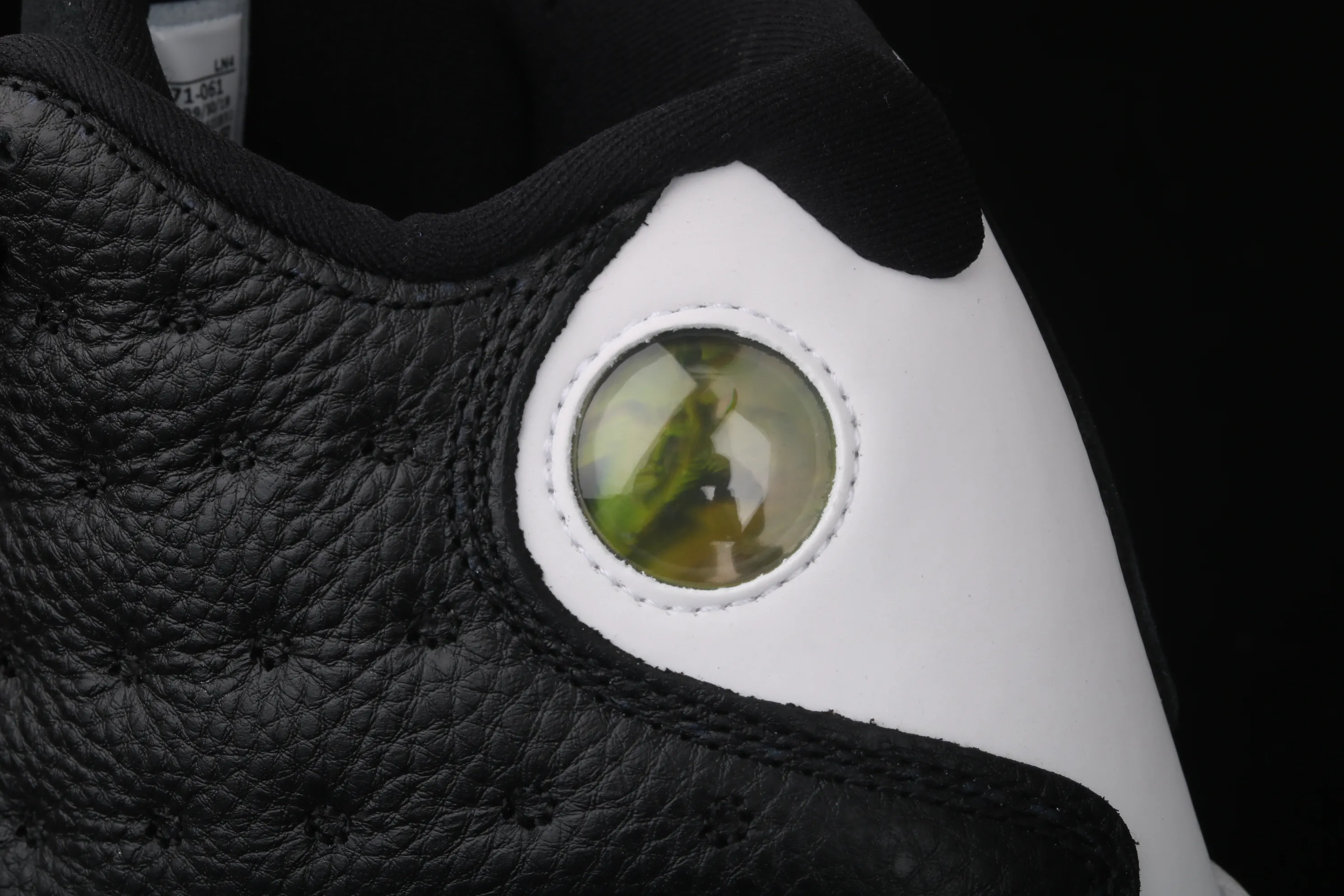 All Categories Air Jordan Jordan Series Basketball Shoes Air Jordan 13 Air Jordan 13 "Reverse He Got Game" AJ13 Joe 13 Reverse Panda Love and Respect First Layer Real Carbon Real Cat Eyes 414571-061